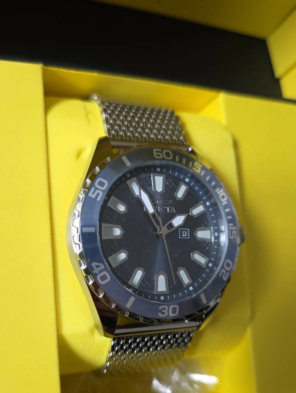 558.  Invicta Pro Diver Velaforge Men's Watch - 46mm. Steel (46901)
